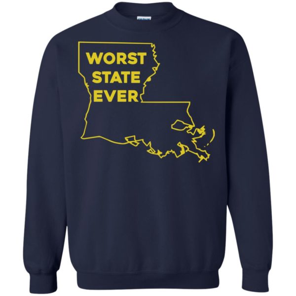 image 1066 600x600px Louisiana Worst State Ever T Shirts, Hoodies, Sweater