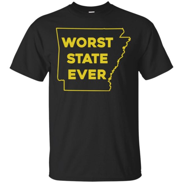 image 1081 600x600px Arkansas Worst State Ever T Shirts, Hoodies, Tank Top Available