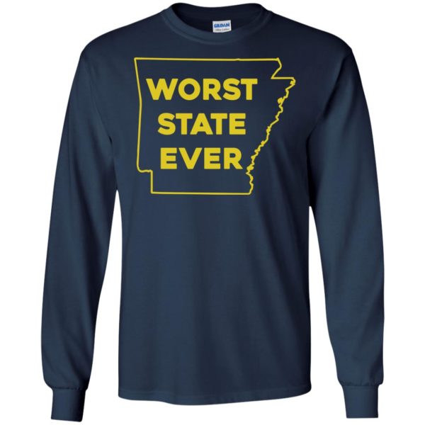 image 1086 600x600px Arkansas Worst State Ever T Shirts, Hoodies, Tank Top Available