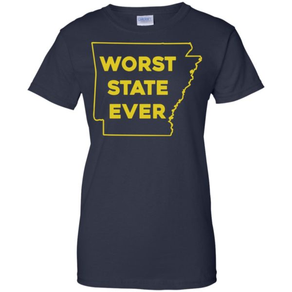 image 1092 600x600px Arkansas Worst State Ever T Shirts, Hoodies, Tank Top Available