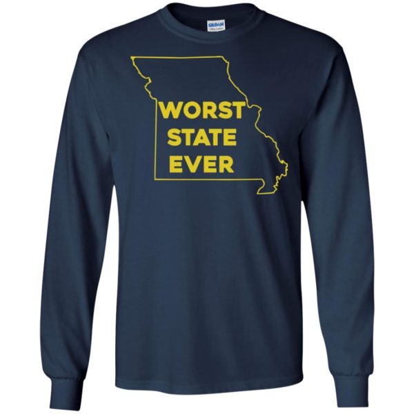 image 1098 600x600px Missouri Worst State Ever T Shirts, Hoodies, Tank Top