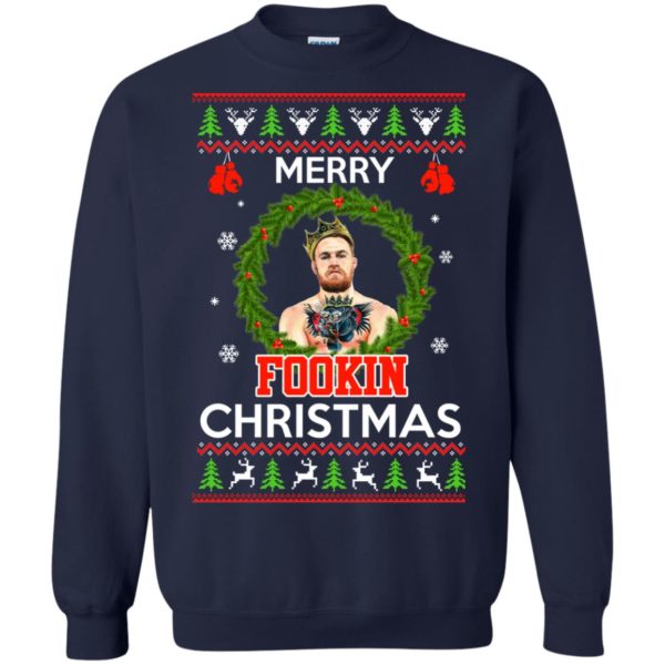 image 1119 600x600px McGregor Merry Fookin Christmas Sweater, McGregor Sweatshirt