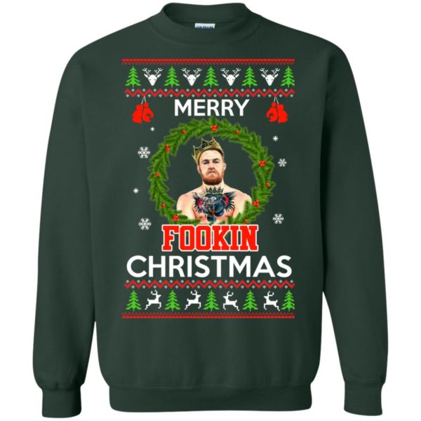 image 1120 600x600px McGregor Merry Fookin Christmas Sweater, McGregor Sweatshirt