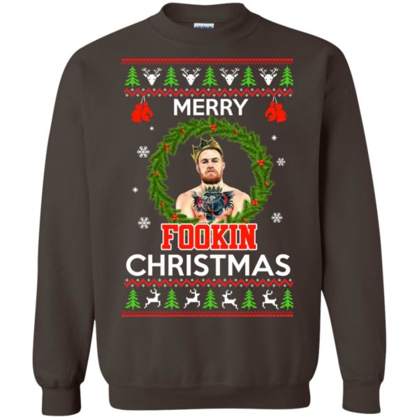 image 1122 600x600px McGregor Merry Fookin Christmas Sweater, McGregor Sweatshirt