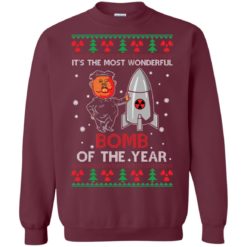 image 1134 247x247px Kim Jong Un: It's The Most Wonderful Bomb Of The Year Christmas Sweater