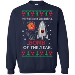 image 1135 247x247px Kim Jong Un: It's The Most Wonderful Bomb Of The Year Christmas Sweater