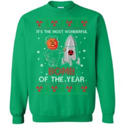 image 1140 247x247px Kim Jong Un: It's The Most Wonderful Bomb Of The Year Christmas Sweater