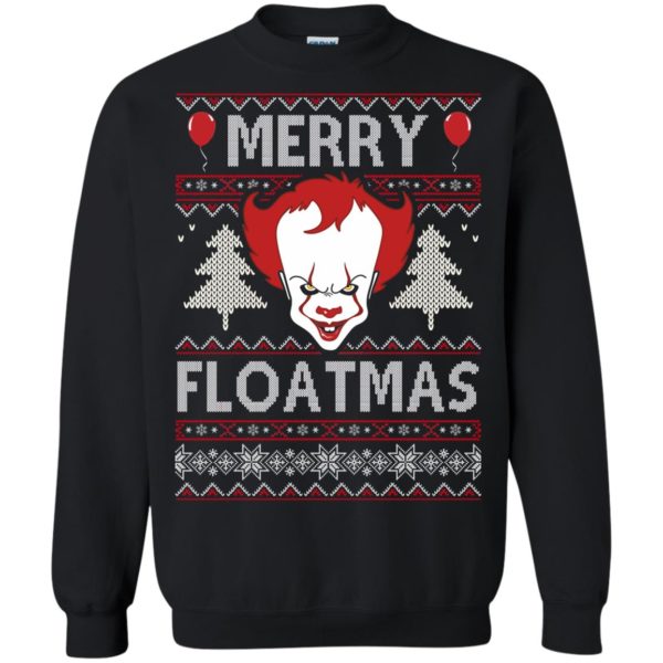 image 1173 600x600px IT Pennywise Merry Floatmas Christmas Sweater