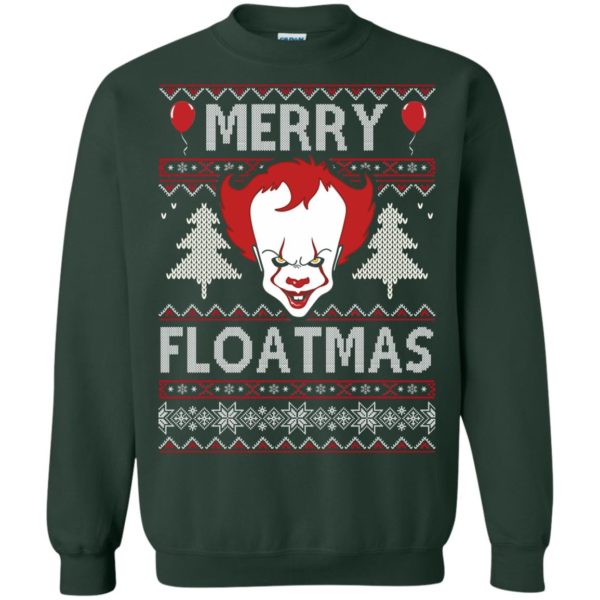 image 1176 600x600px IT Pennywise Merry Floatmas Christmas Sweater