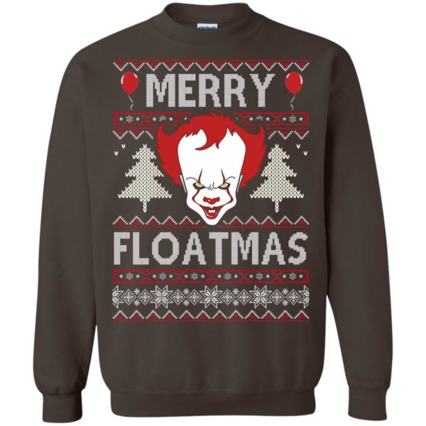 image 1178 600x600px IT Pennywise Merry Floatmas Christmas Sweater