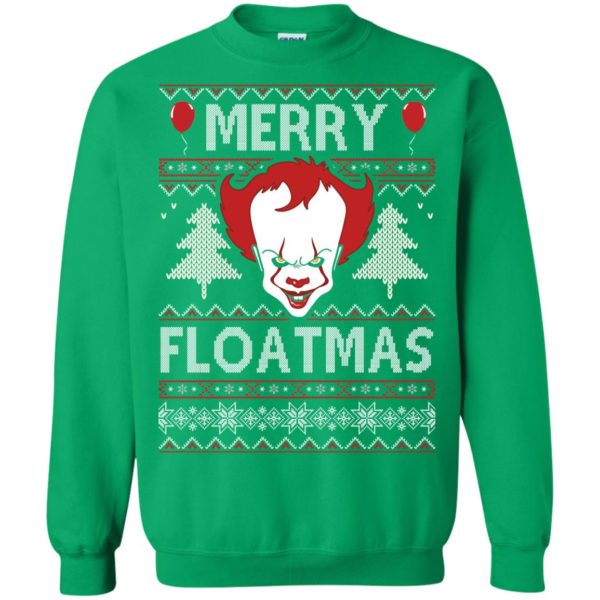 image 1180 600x600px IT Pennywise Merry Floatmas Christmas Sweater