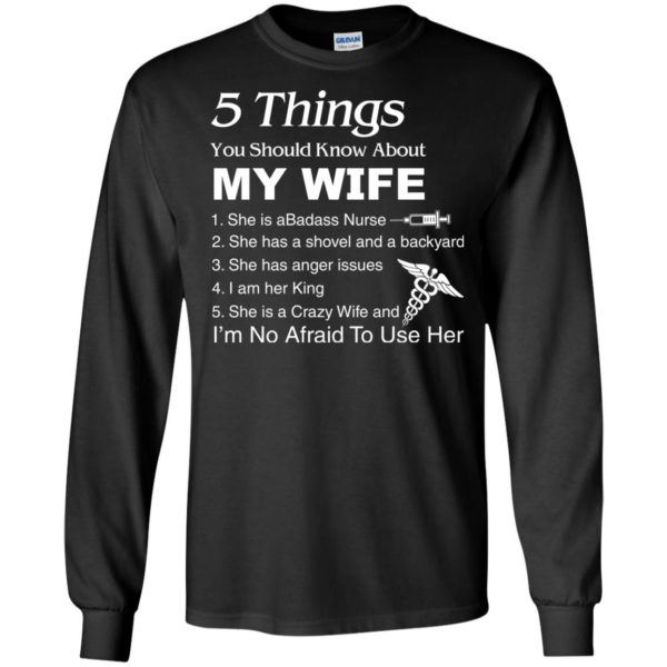 image 1233 600x600px Nurse Shirt: 5 Things You Should Know About My Wife T shirt