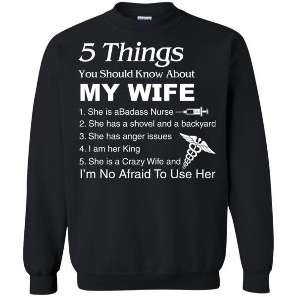 image 1237 600x600px Nurse Shirt: 5 Things You Should Know About My Wife T shirt
