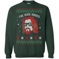 image 128 247x247px Lebowski The Due Abides Christmas Sweater