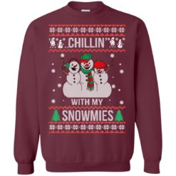 image 154 247x247px Chilling With My Snowmies Christmas Sweater