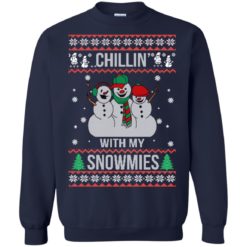 image 155 247x247px Chilling With My Snowmies Christmas Sweater
