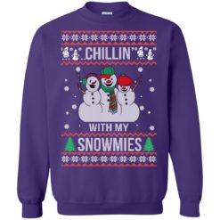 image 158 247x247px Chilling With My Snowmies Christmas Sweater