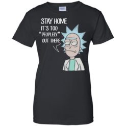 image 207 247x247px Rick Sanchez: Stay Home It's Too Peopley Out There T Shirts, Hoodies