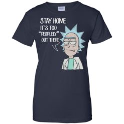 image 208 247x247px Rick Sanchez: Stay Home It's Too Peopley Out There T Shirts, Hoodies