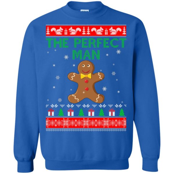 image 346 600x600px Gingerbread: The Perfect Man Christmas Sweater