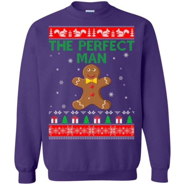 image 347 600x600px Gingerbread: The Perfect Man Christmas Sweater