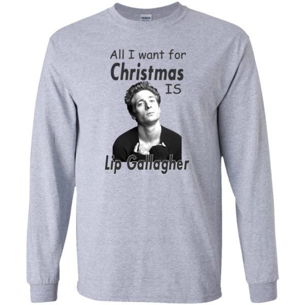 image 363 600x600px Shameless: All I want for Christmas is Lip Gallagher T Shirts, Hoodies, Tank Top