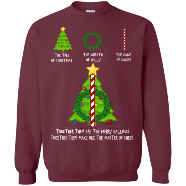 image 368 600x600px Harry Potter: The Tree Of Christmas The Wreath of Holly The Cane Of Candy Sweater