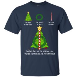 image 374 247x247px The Tree Of Christmas The Wreath of Holly The Cane Of Candy T Shirts