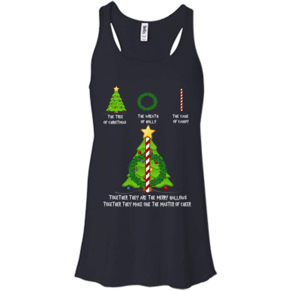 image 376 600x600px The Tree Of Christmas The Wreath of Holly The Cane Of Candy T Shirts
