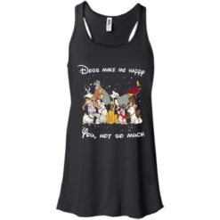 image 38 247x247px Disney dogs: Dogs make me happy you not so much t shirt, hoodies, tank