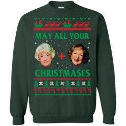 image 421 247x247px The Golden Girls: Dorothy and Rose May All Your Christmases Sweater