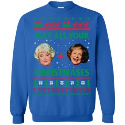 image 422 247x247px The Golden Girls: Dorothy and Rose May All Your Christmases Sweater