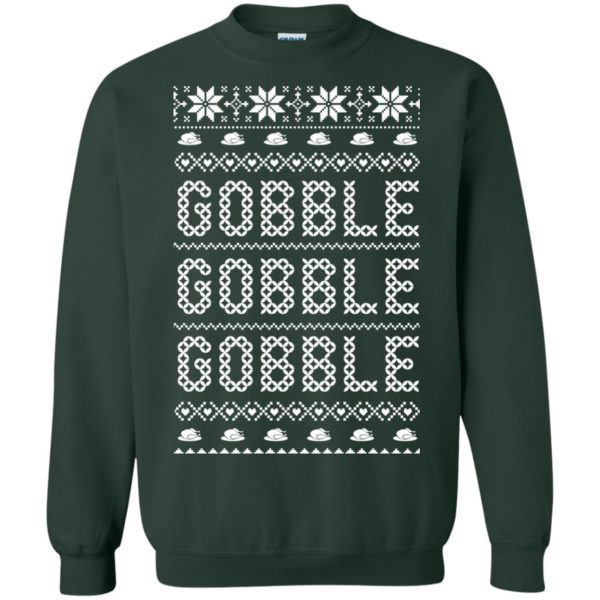 image 433 600x600px Gobble Gobble Gobble Ugly Christmas Sweater