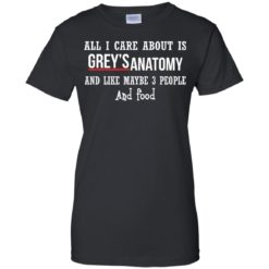image 631 247x247px All I Care About Is Grey's Anatomy And Like Maybe 3 People and Food T Shirts