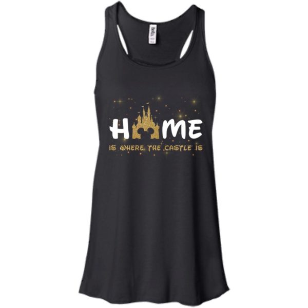 image 675 600x600px Disney: Home Is Where The Castle Is T Shirts, Hoodies, Tank Top