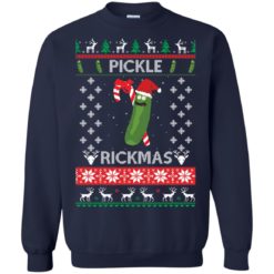 image 691 247x247px Rick and Morty Christmas Sweater: Pickle Rickmas Ugly Xmas