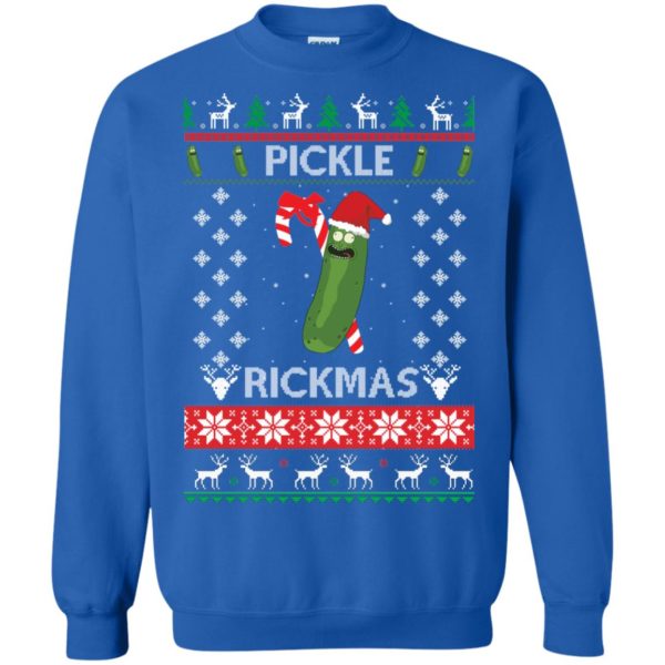 image 693 600x600px Rick and Morty Christmas Sweater: Pickle Rickmas Ugly Xmas