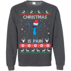 image 704 247x247px Mr Meeseeks Christmas Is Pain Rick and Morty Christmas Sweater