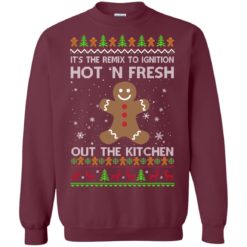 image 738 247x247px It's The Remix To Ignition Hot 'N Fresh Out The Kitchen Christmas Sweater
