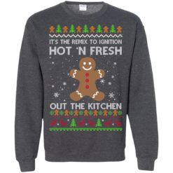 image 744 247x247px It's The Remix To Ignition Hot 'N Fresh Out The Kitchen Christmas Sweater