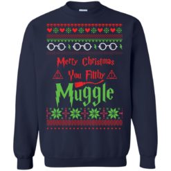 image 778 247x247px Merry Christmas You Filthy Muggle Harry Potter Christmas Sweater
