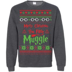 image 783 247x247px Merry Christmas You Filthy Muggle Harry Potter Christmas Sweater