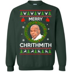image 844 247x247px Mike Tyson Christmas Sweater Merry Chrithmith Sweatshirt