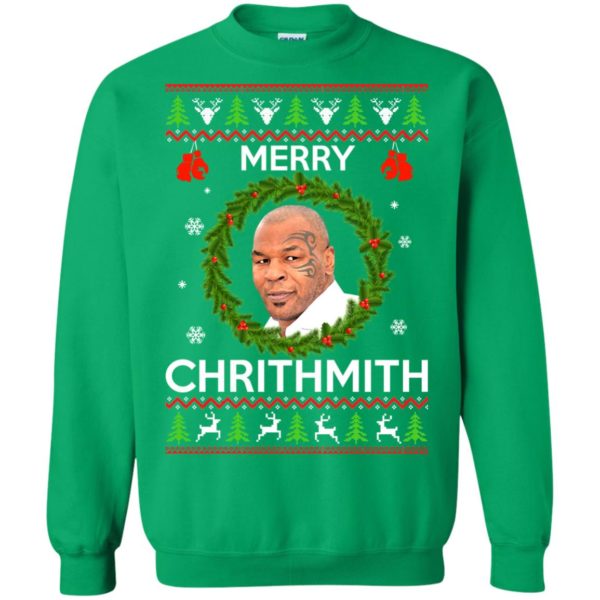 image 848 600x600px Mike Tyson Christmas Sweater Merry Chrithmith Sweatshirt
