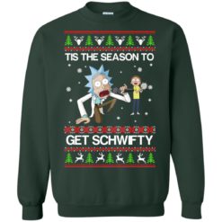 image 852 247x247px Rick and Morty: Tis The Season To Get Schwifty Christmas Sweater