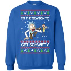 image 853 247x247px Rick and Morty: Tis The Season To Get Schwifty Christmas Sweater