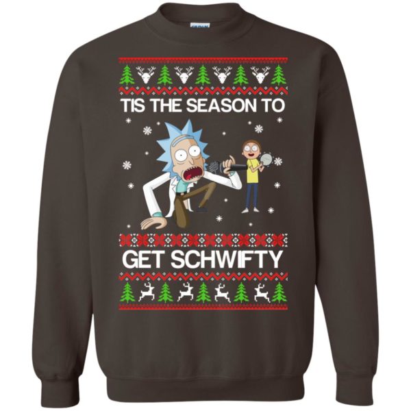 image 854 600x600px Rick and Morty: Tis The Season To Get Schwifty Christmas Sweater