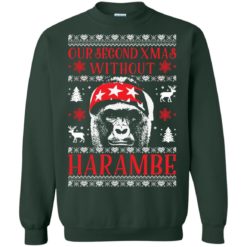 image 884 247x247px Our Second Xmas Without Harambe Christmas Sweater