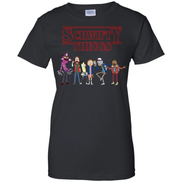 image 899 600x600px Schwifty Things Stranger Things vs Rick and Morty T Shirts, Hoodies, Tank Top
