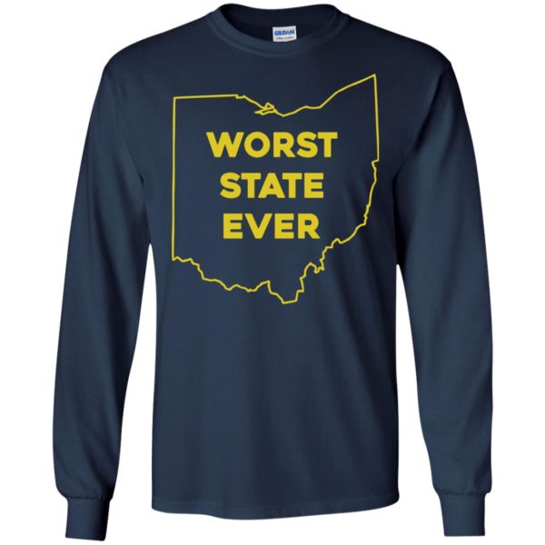 image 978 600x600px Ohio Worst State Ever T Shirts, Hoodies, Tank Top Available
